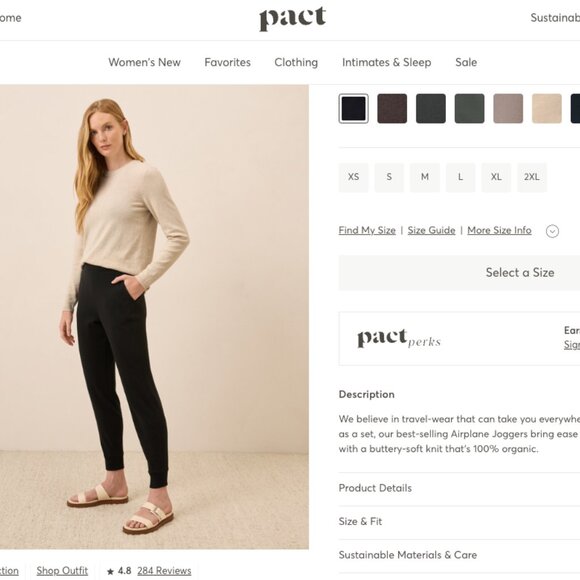 Pact Women's Airplane Jogger - Picture 3 of 4